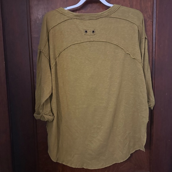 FREE PEOPLE WE THE FREE REDONE TEE KELP - SIZE M - Picture 6 of 7